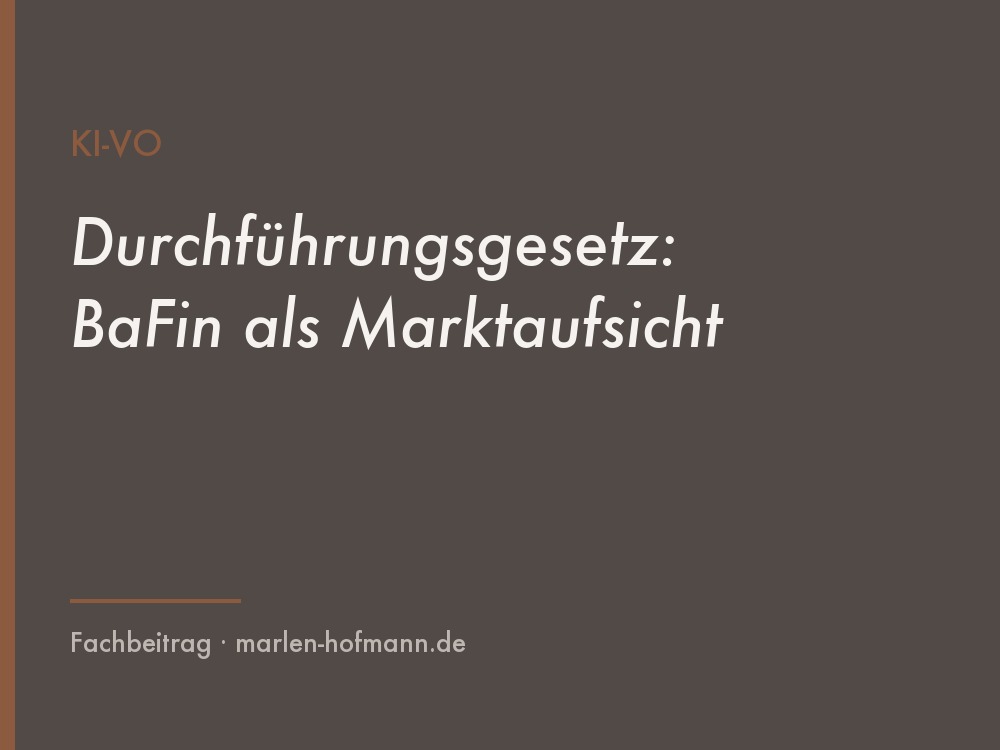Ein neuer Gesetzesentwurf zur Durchführung der KI-Verordnung (AI Act) liegt auf dem Tisch – und bringt gleich mehrere spannende Veränderungen mit sich!