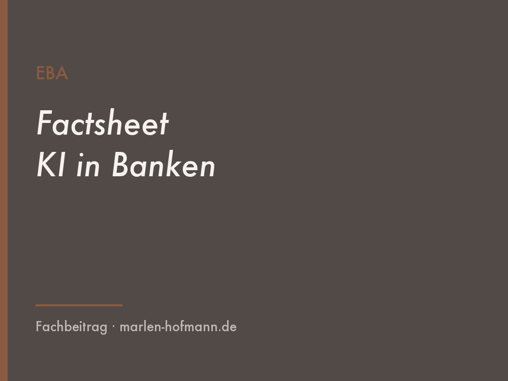 💡 KI in Banken ist gar nicht so neu, wie alle immer behaupten! Die Methoden und Einsatzgebiete entwickeln sich nur gerade rasant weiter!