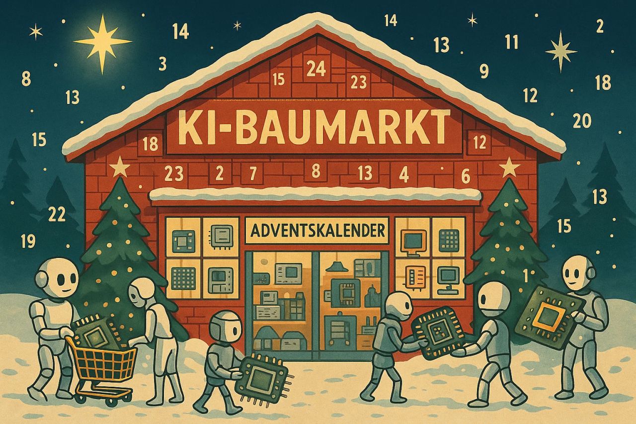 🎄 Adventszeit im KI-Baumarkt: Jeden Tag ein neues Werkzeug